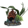 EXOTIC ENVIRONMENTS FIRE CORAL CAVE W/PLANTS (SMALL)