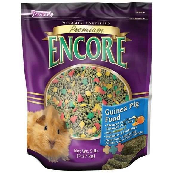 ENCORE PREMIUM GUINEA PIG FOOD (5 LB)