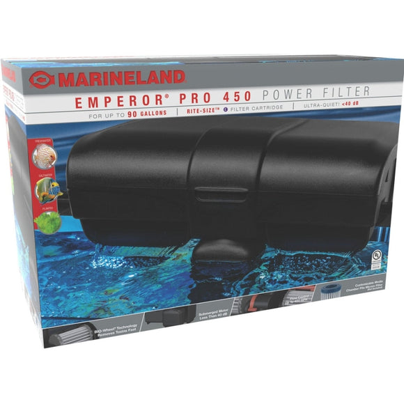 MARINELAND EMPEROR PRO POWER FILTER (UP TO 90 GALLON)