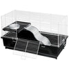 Kaytee My First Home Habitat for Pet Rats (25.5 x 12.5 x 14, BLACK/WHITE)