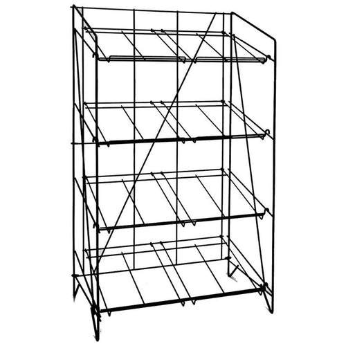Cadet Blue Box Display Rack