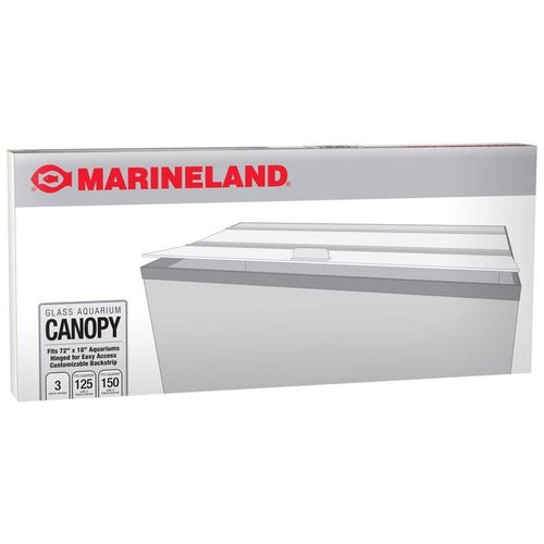 MARINELAND GLASS CANOPY NEW (72X18 INCH/3 PC)