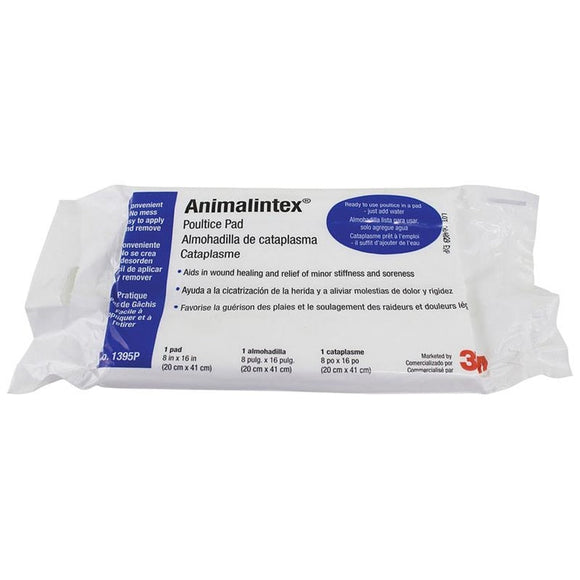 3M ANIMALINTEX POULTICE PAD (8X16 IN-1 PK)